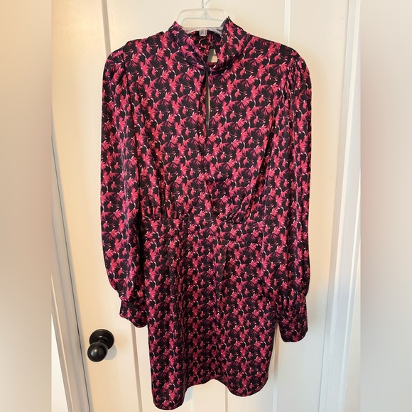 Ronny kobo keyhole Pink Patterned Dress - Picture 4 of 10